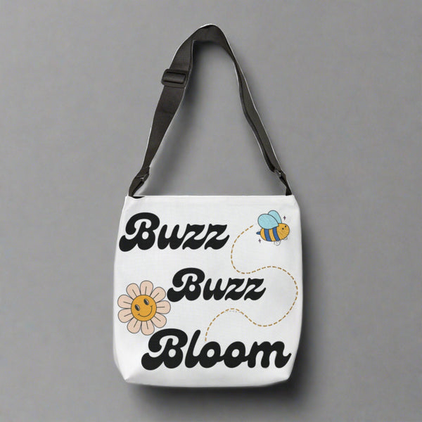 Buzz Buzz Bloom Adjustable Tote Bag - Kate Burton Company