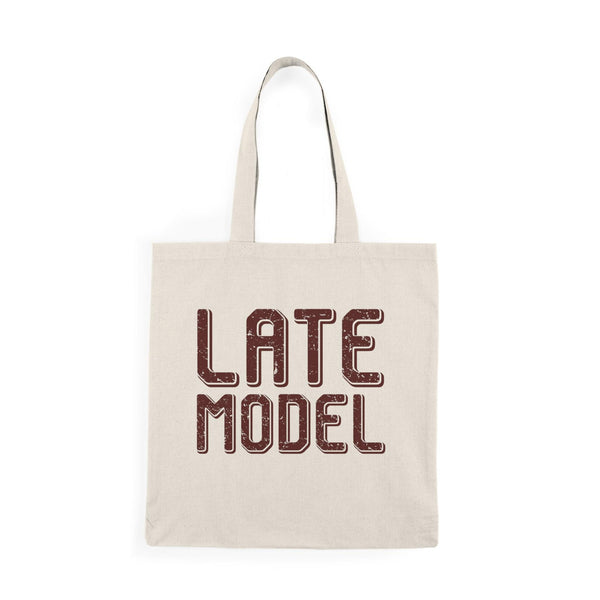 Late Model 100% Natural Cotton Tote Bag 15x16 - Kate Burton Company