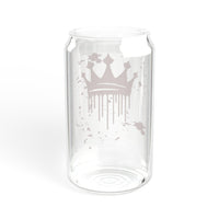 #Bookish Dark Queen Sipper Glass, 16oz