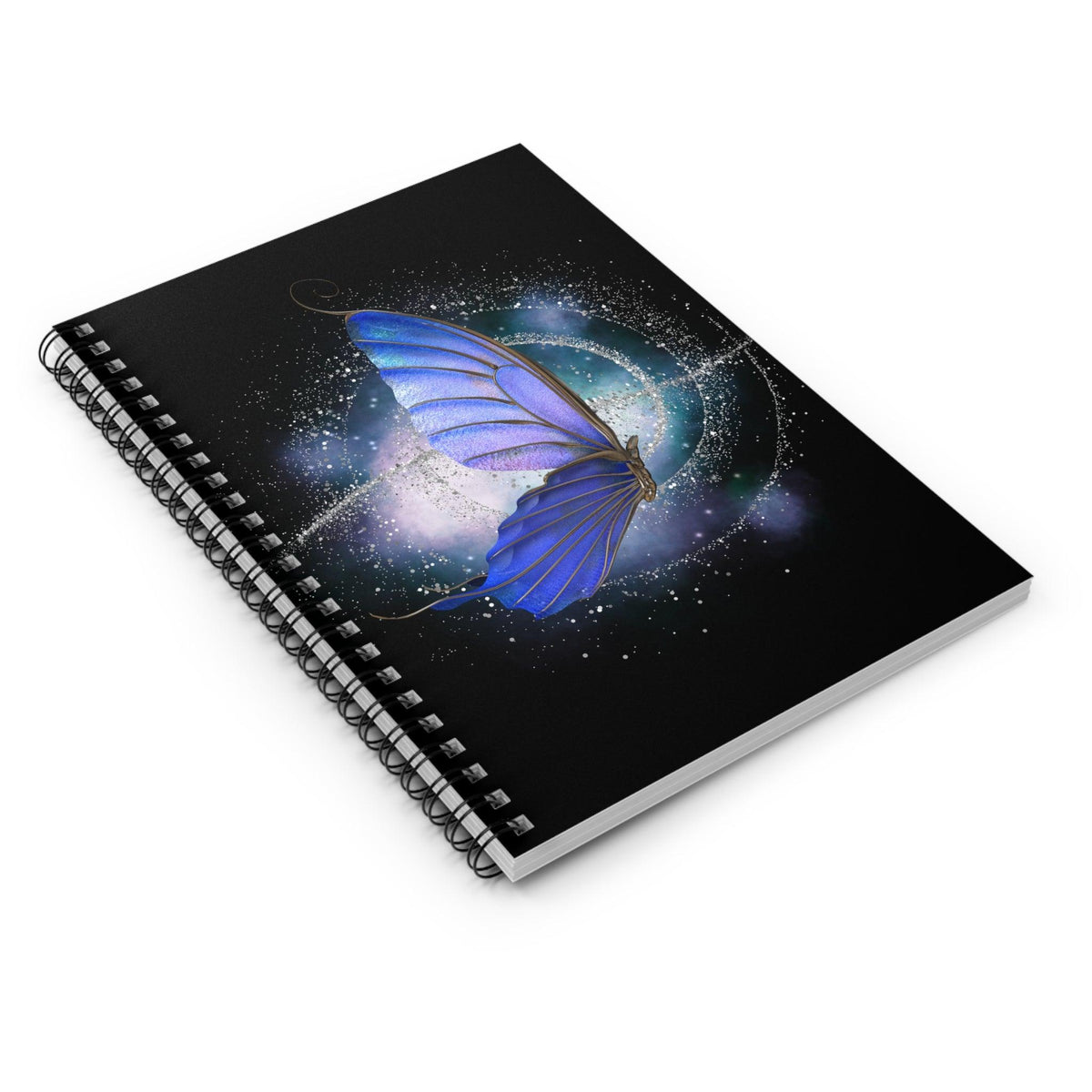 #Bookish Quicksilver Spiral Notebook - Ruled Line