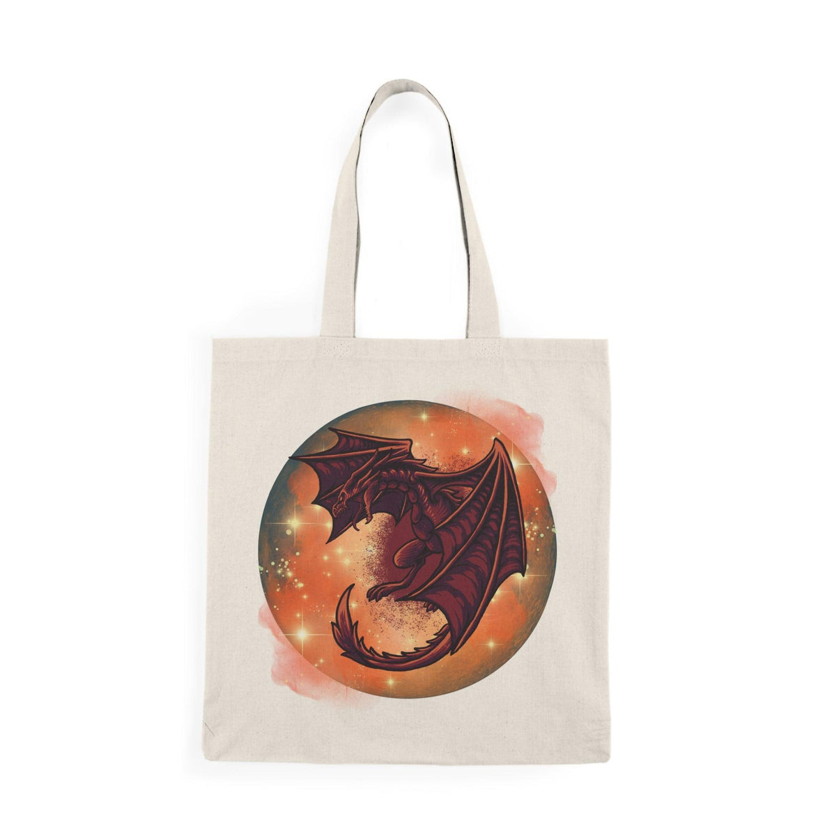 #Bookish Dragonfire 100% Natural Cotton Tote Bag