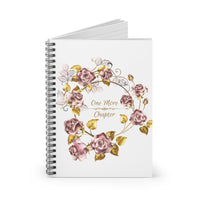 #Bookish One More Chapter Spiral Notebook - Ruled Line