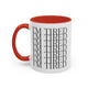 I'm Tired Color Accent Coffee Mug, 11oz