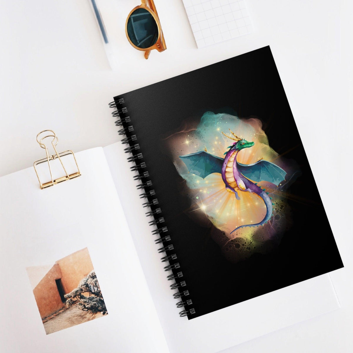 #Bookish Dragonsong Spiral Notebook - Ruled Line