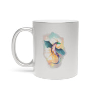 #Bookish Dragonsong Metallic Mug