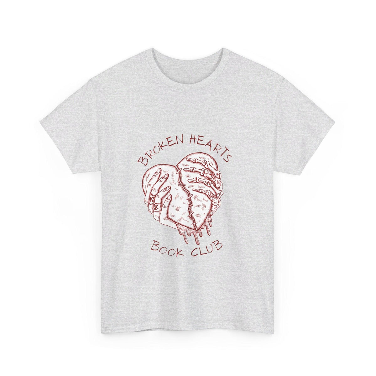 #Bookish Broken Hearts Book Club Heavy Cotton Tee