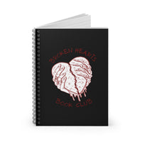 #Bookish Broken Hearts Spiral Notebook - Ruled Line