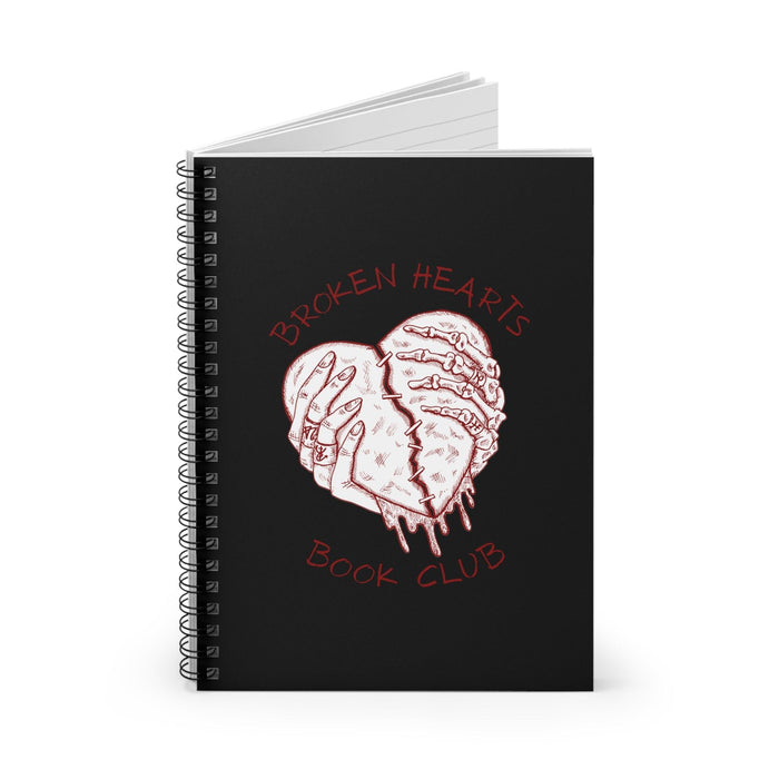 #Bookish Broken Hearts Spiral Notebook - Ruled Line