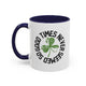 Good Times Color Accent Coffee Mug, 11oz