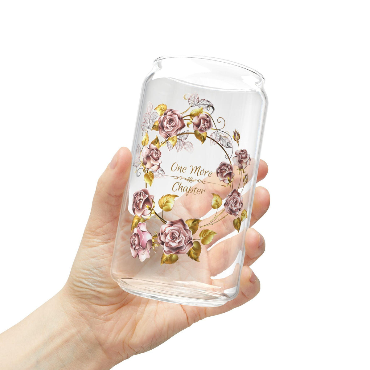 #Bookish One More Chapter Sipper Glass, 16oz