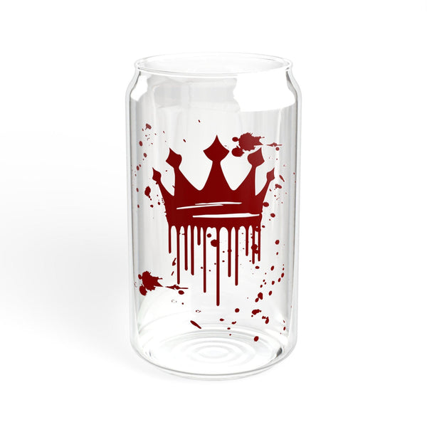 #Bookish Dark Queen Sipper Glass, 16oz