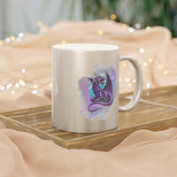 #Bookish Dragonbane Metallic Mug