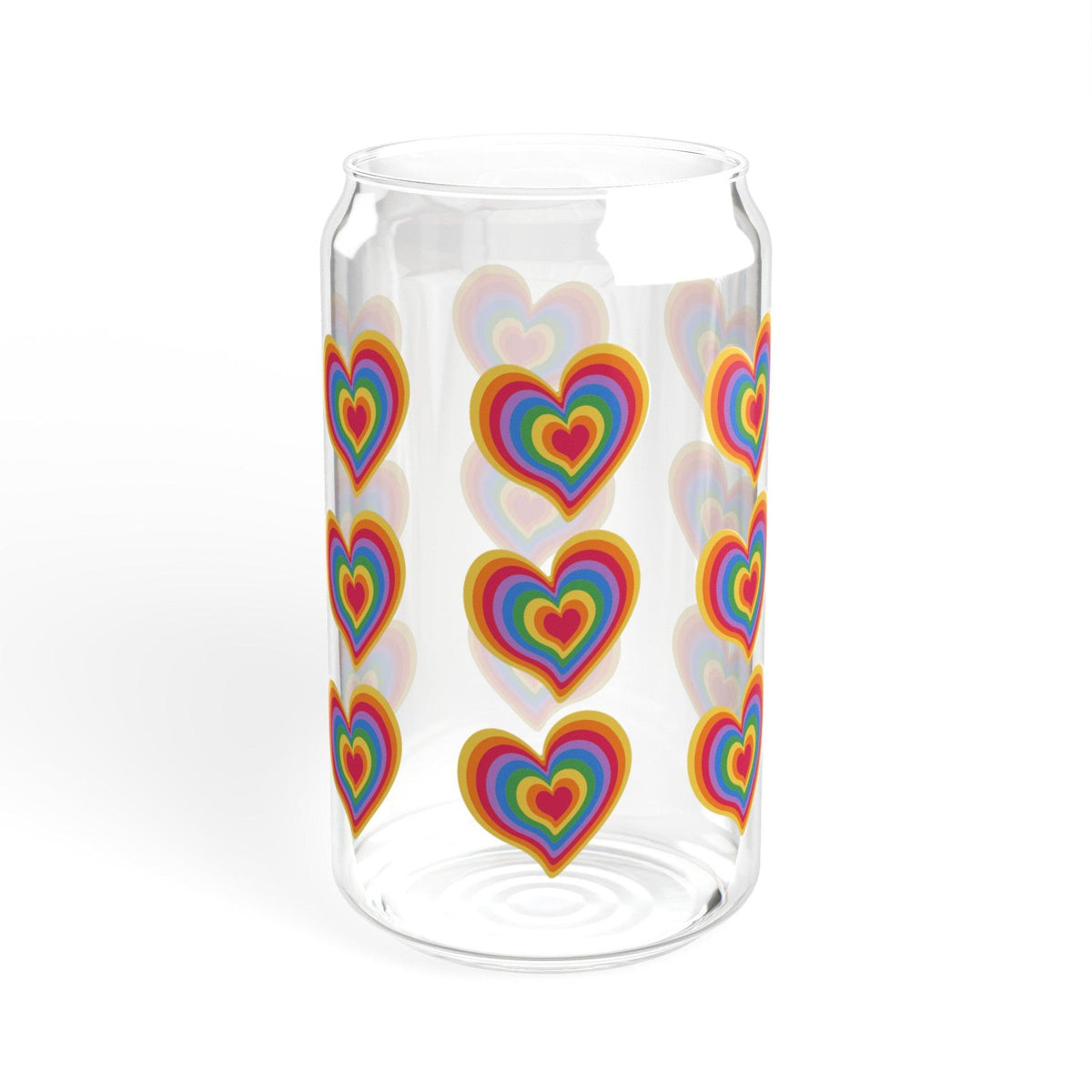 True Colors Sipper Glass, 16oz