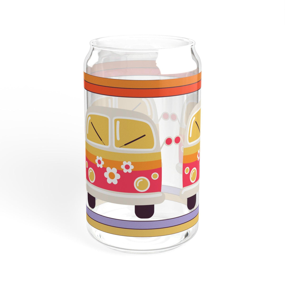 Beep Beep Sipper Glass, 16oz