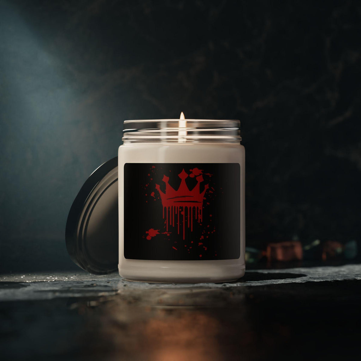 #Bookish Dark Queen Scented Soy Candle, 9oz