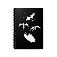 #Bookish Dragons Spiral Notebook - Ruled Line