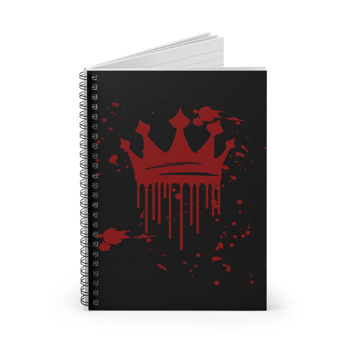 #Bookish Dark Queen Spiral Notebook - Ruled Line