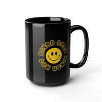 Kinda Cool Kinda Not Black Mug (11oz, 15oz)