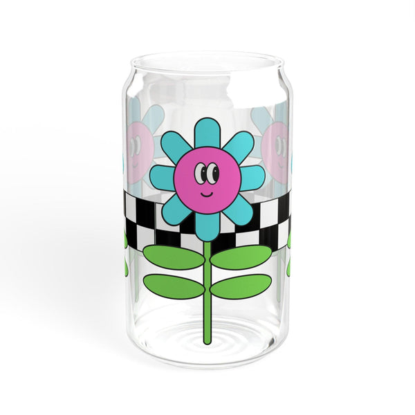 Crazy Daisy Sipper Glass, 16oz