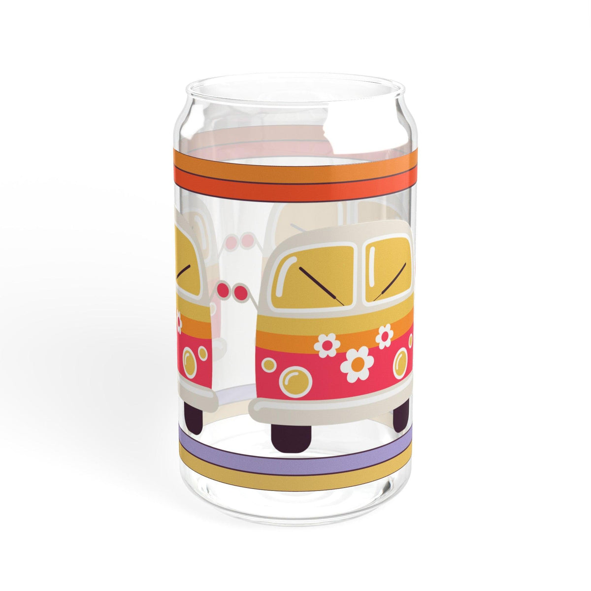 Beep Beep Sipper Glass, 16oz