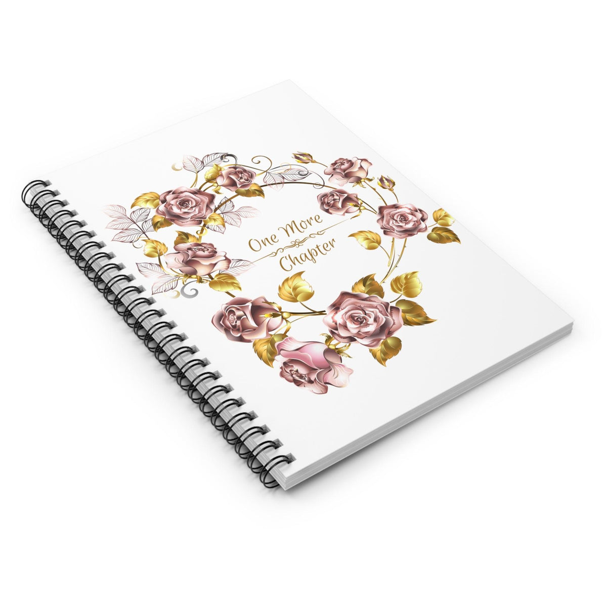 #Bookish One More Chapter Spiral Notebook - Ruled Line