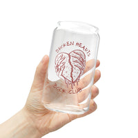 #Bookish Broken Hearts Sipper Glass, 16oz