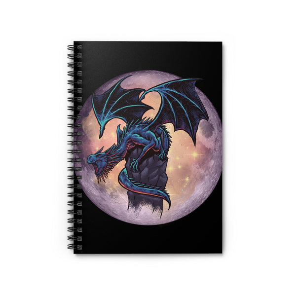 #Bookish Dragons Knight Spiral Notebook - Ruled Line