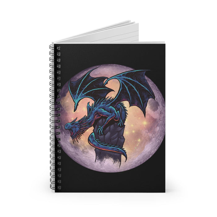 #Bookish Dragons Knight Spiral Notebook - Ruled Line