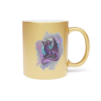 #Bookish Dragonbane Metallic Mug