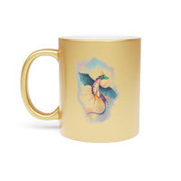 #Bookish Dragonsong Metallic Mug