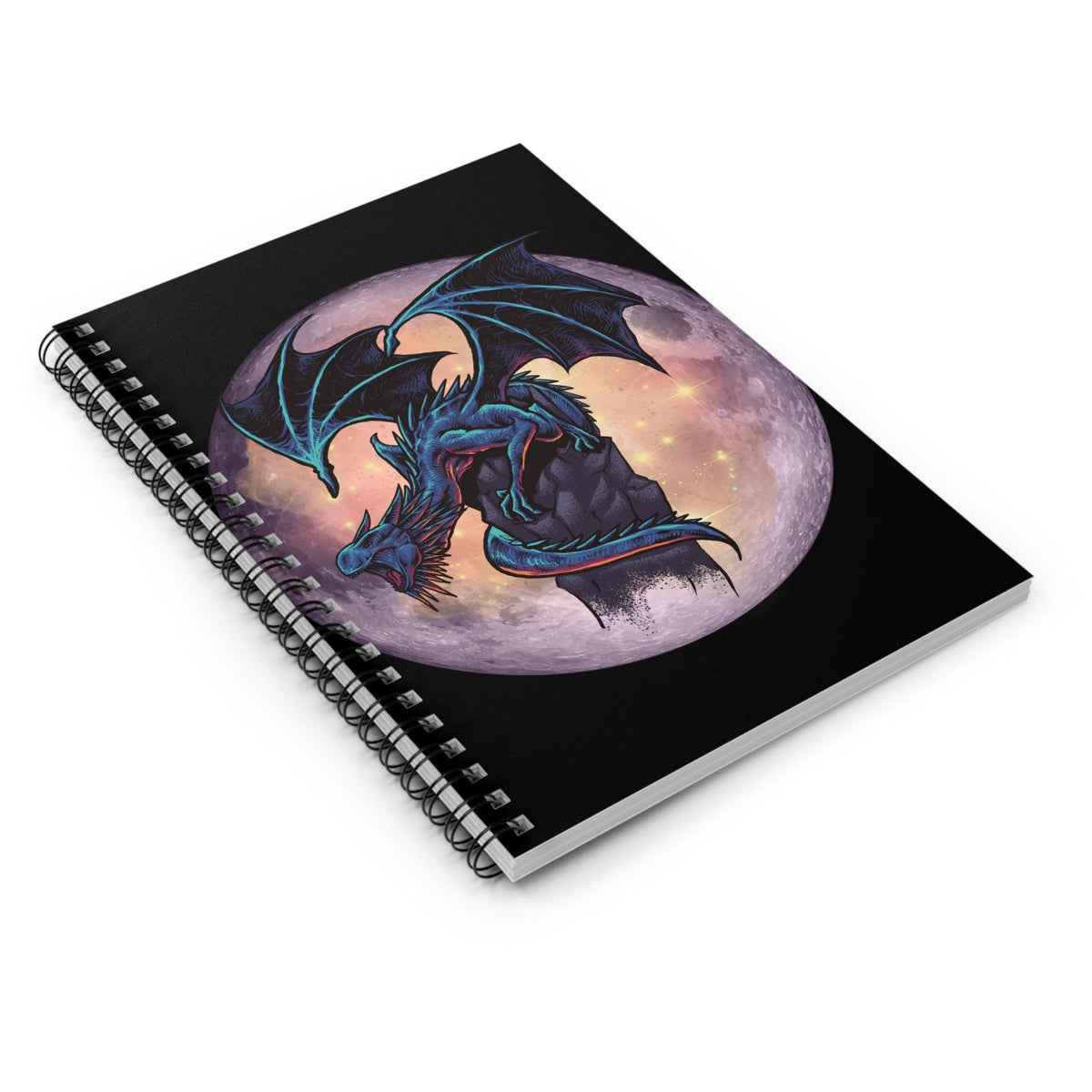 #Bookish Dragons Knight Spiral Notebook - Ruled Line