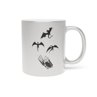 #Bookish Dragons Metallic Mug