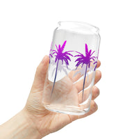 Neon Summer Sipper Glass, 16oz