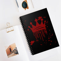 #Bookish Dark Queen Spiral Notebook - Ruled Line