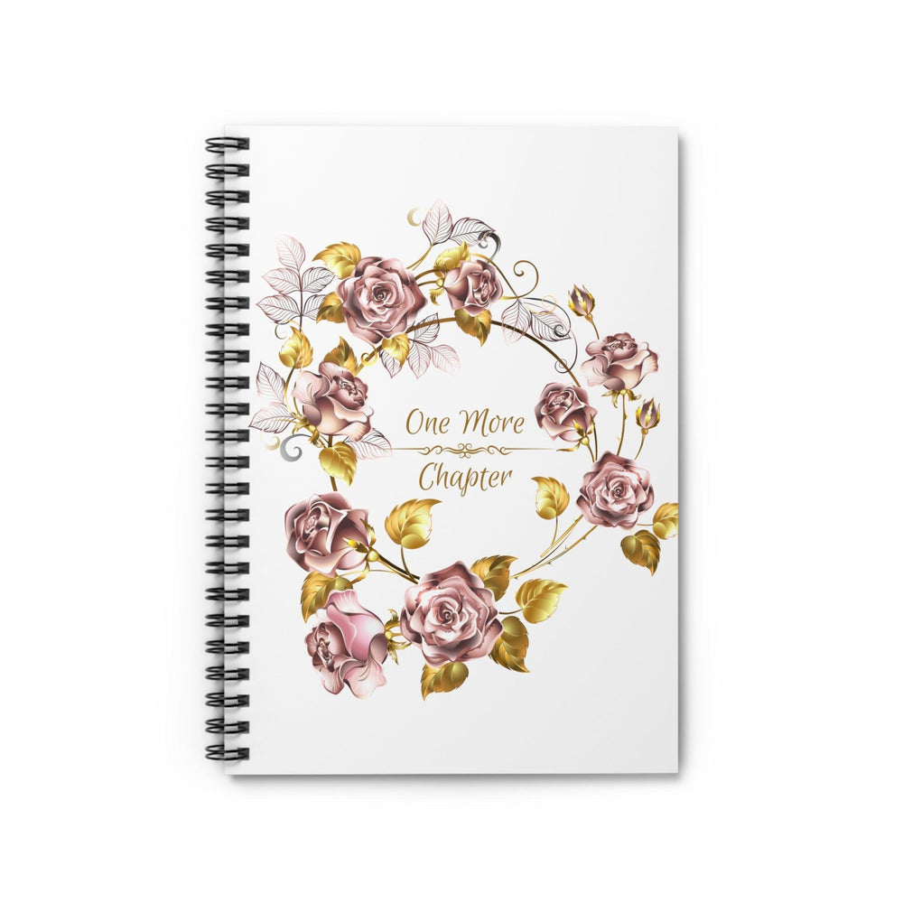 #Bookish One More Chapter Spiral Notebook - Ruled Line