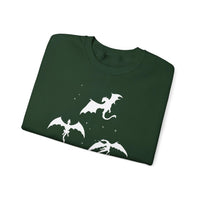 #Bookish Dragons Heavy Blend™ Crewneck Sweatshirt