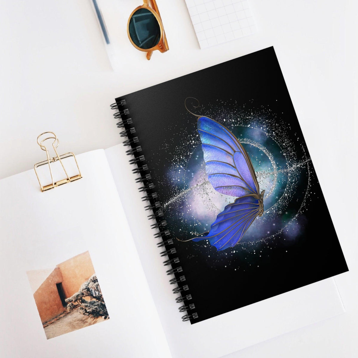 #Bookish Quicksilver Spiral Notebook - Ruled Line