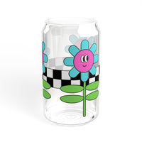 Crazy Daisy Sipper Glass, 16oz