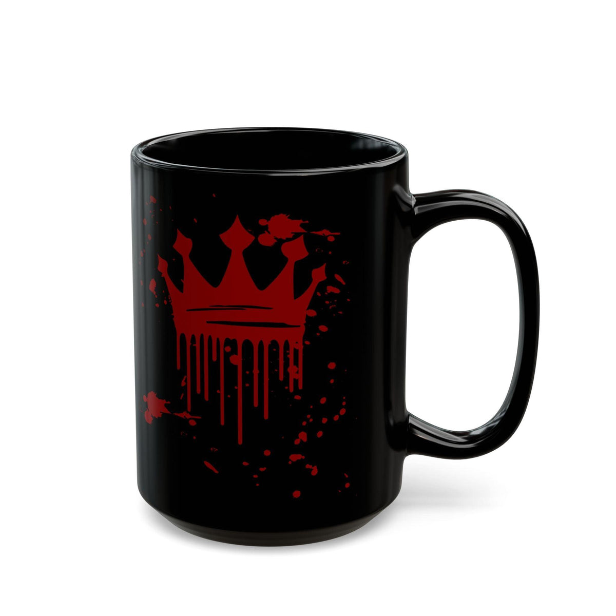 #Bookish Dark Queen Black Mug (15oz)