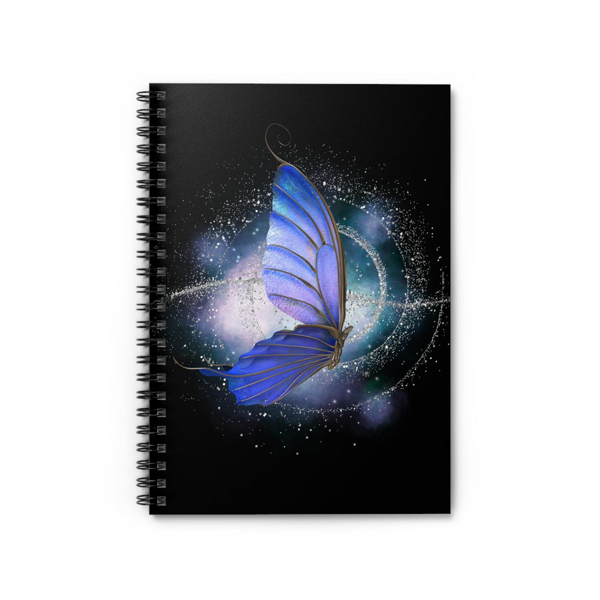 #Bookish Quicksilver Spiral Notebook - Ruled Line