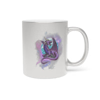 #Bookish Dragonbane Metallic Mug