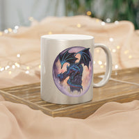 #Bookish Dragons Knight Metallic Mug