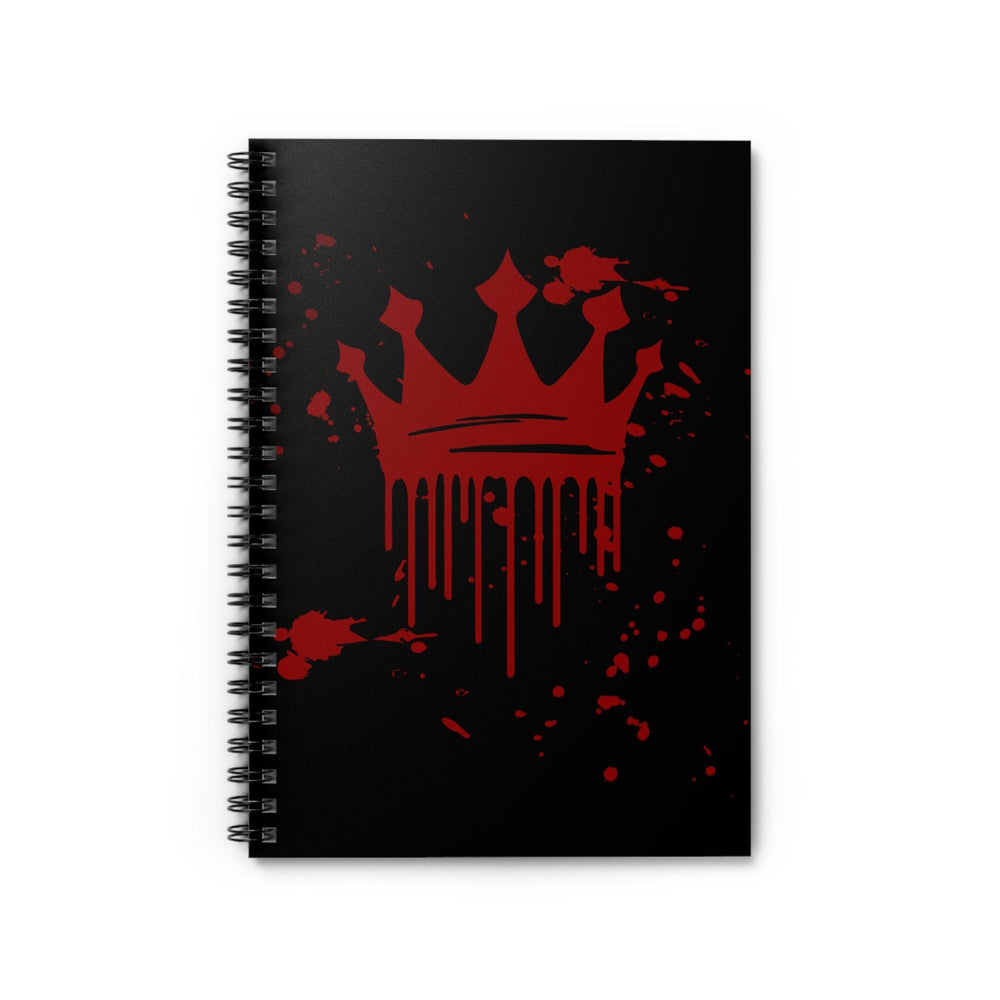 #Bookish Dark Queen Spiral Notebook - Ruled Line