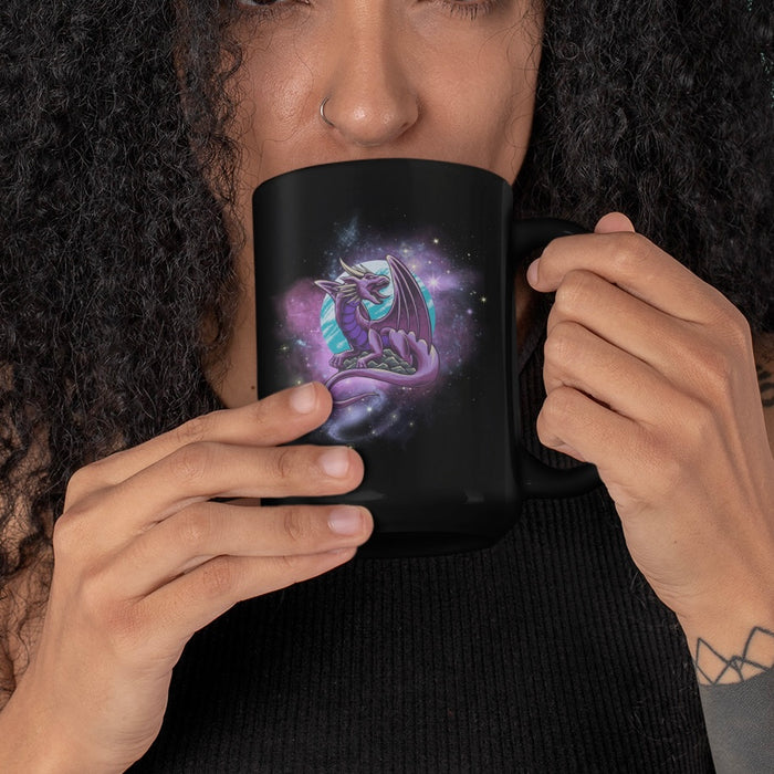 #Bookish Dragonbane Black Mug (15oz)