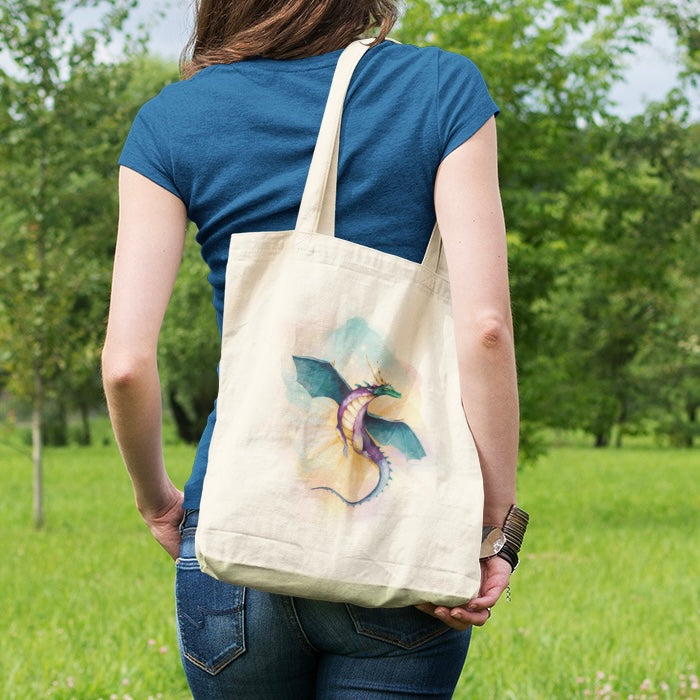 #Bookish Dragonsong 100% Natural Cotton Tote Bag