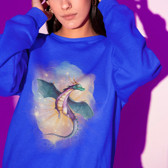 #Bookish Dragonsong Heavy Blend™ Crewneck Sweatshirt