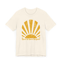 Born to Burn Brighter Jersey Short Sleeve Tee - Kate Burton Company