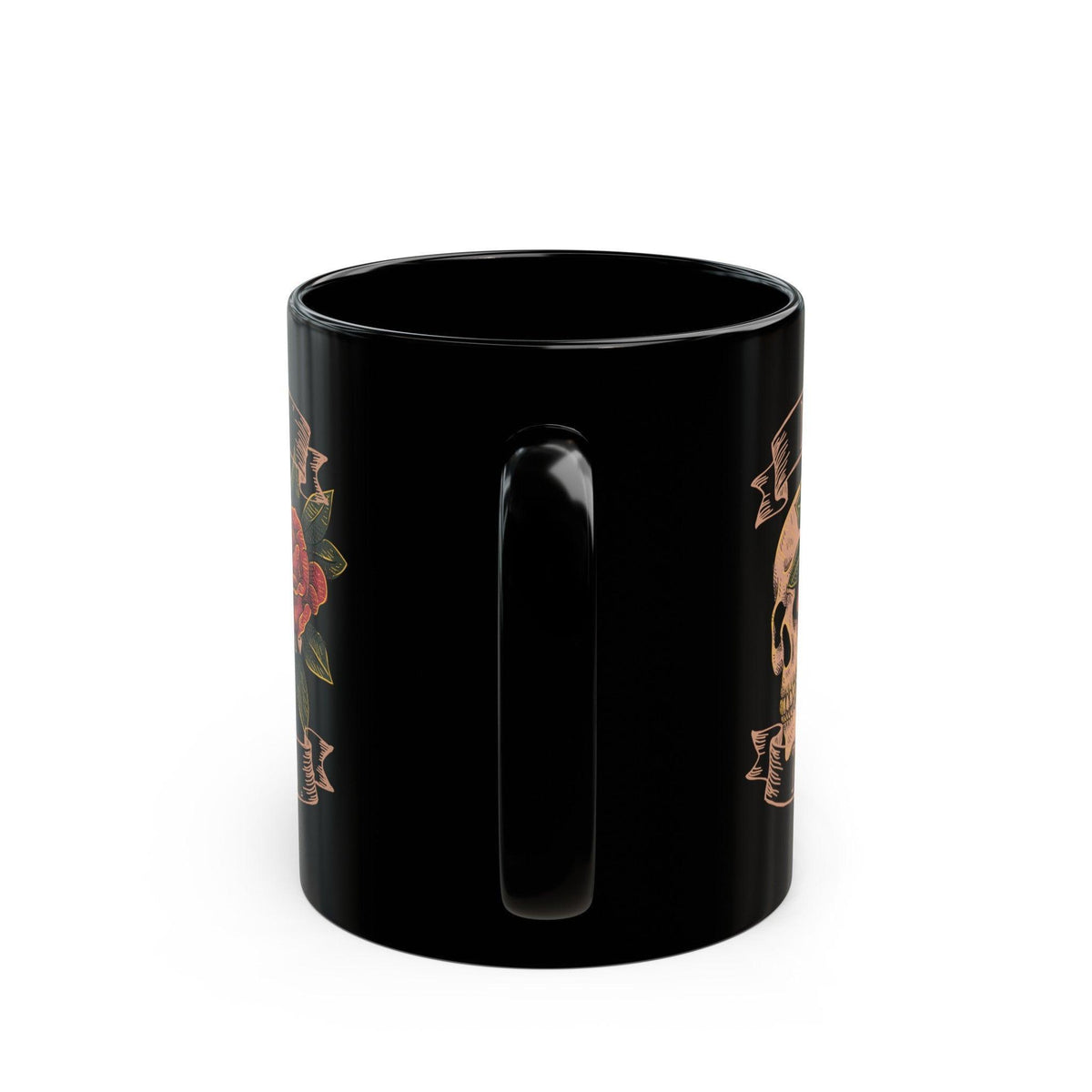 Dead Tired Black Mug (11oz, 15oz) - Kate Burton Company