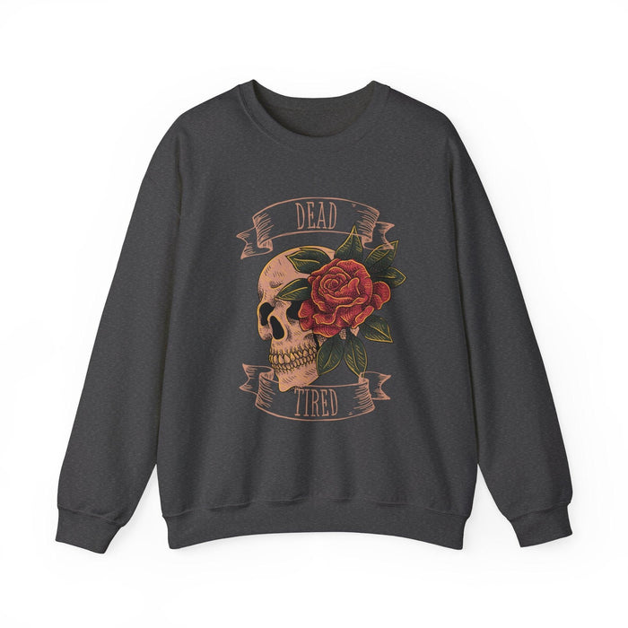 Dead Tired Unisex Heavy Blend™ Crewneck Sweatshirt - Kate Burton Company