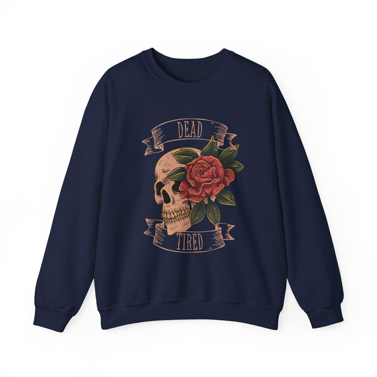 Dead Tired Unisex Heavy Blend™ Crewneck Sweatshirt - Kate Burton Company